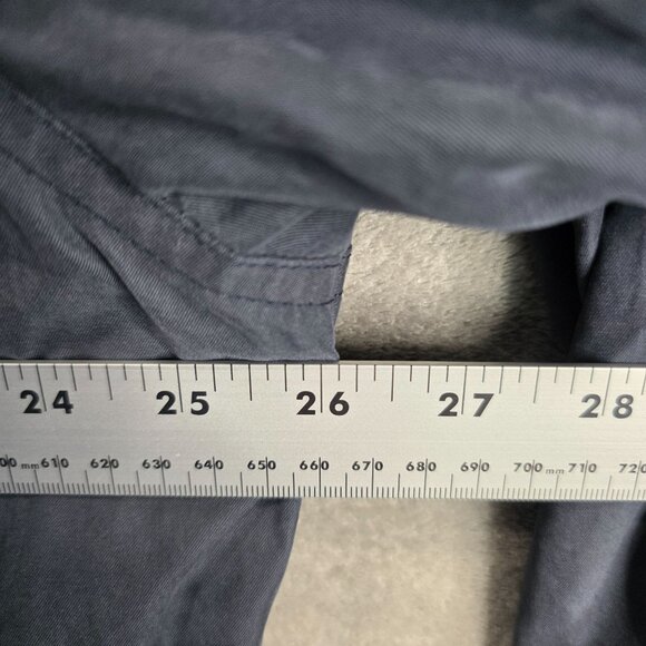 Mens Frenzi Golf Navy Blue Pullover Jacket Wind & Water Resistant V-Neck Size XL - Picture 5 of 8